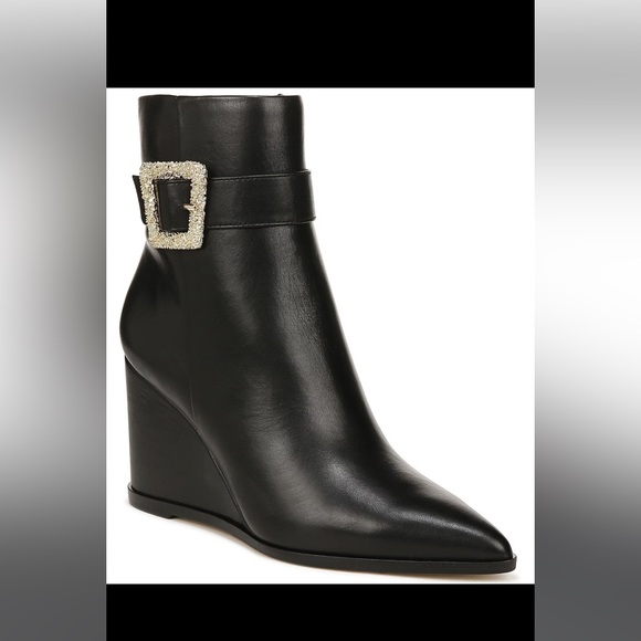 Sam Edelman Shoes - New Sam Edelman Weslie buckle wedge boot size 8.5